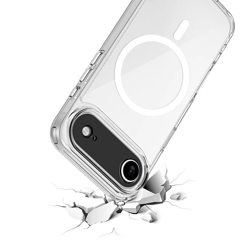 iPhone 17 Series Clear Acrylic case with MagSafe.