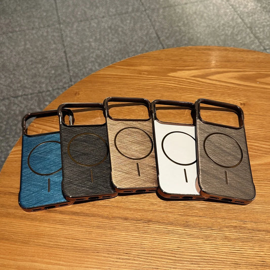 Magnetic Electroplated Case for iPhone 17 Series – MagSafe Compatible