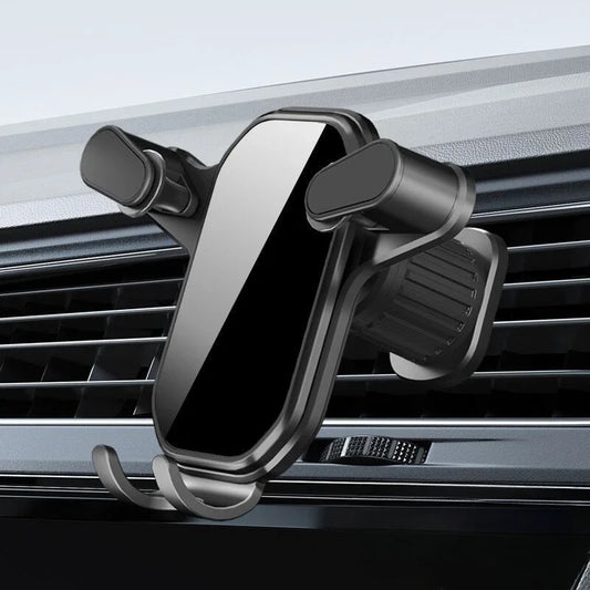Universal 360° Car Phone Holder with Vent Hook | Anti-Slip, Stable Mount for All Smartphones