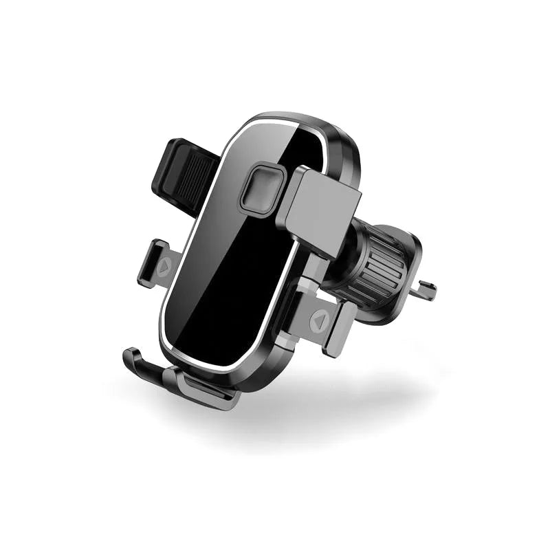Universal 360° Car Phone Holder with Vent Hook | Anti-Slip, Stable Mount for All Smartphones