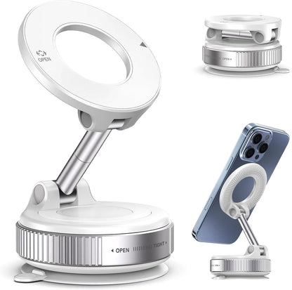 MagSafe Car Mount – Magnetic Suction Phone Holder