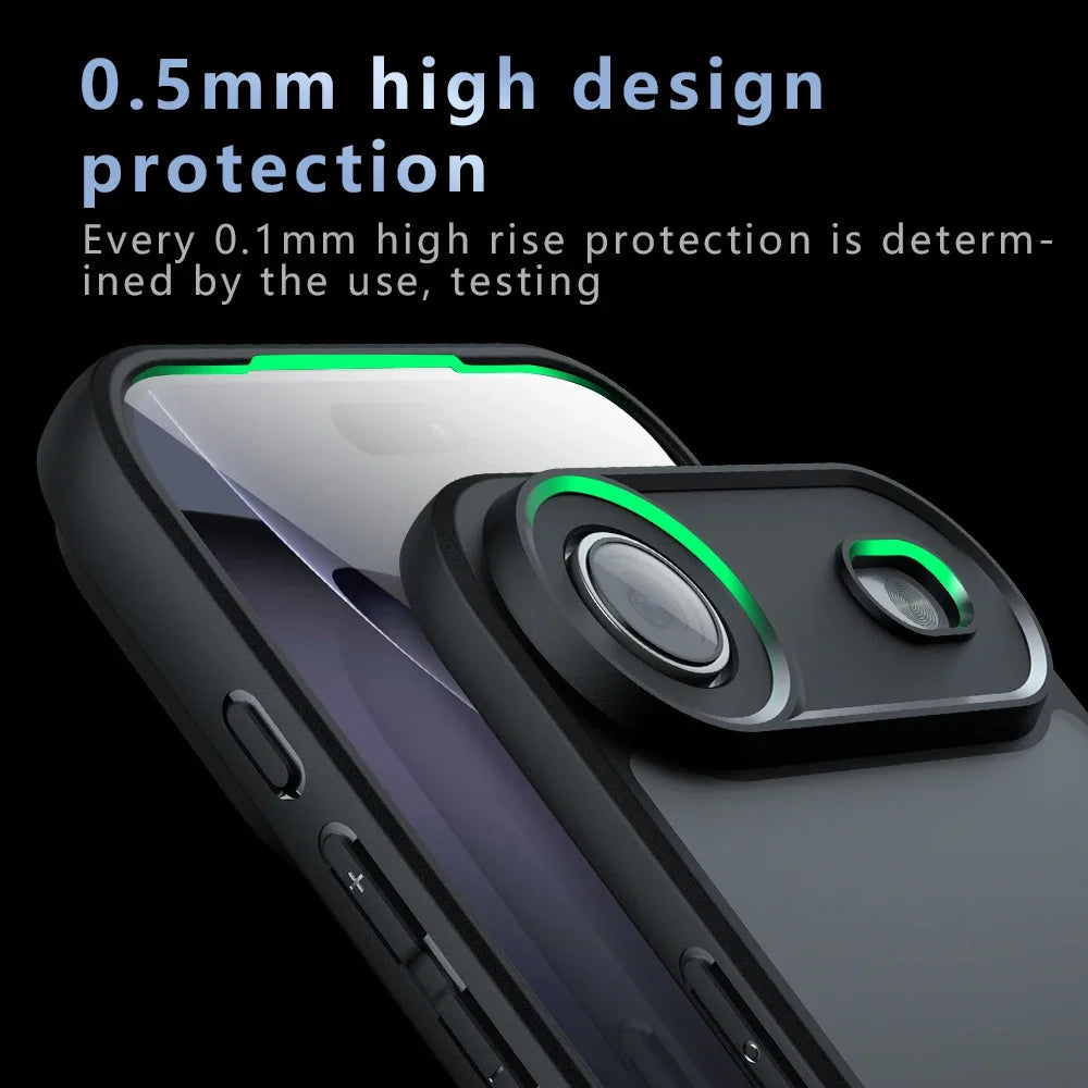 Durable Shockproof iPhone 17 phone-Case with Reinforced Corners