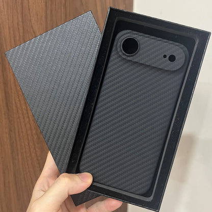Real 600D Aramid Carbon Fiber Case for iPhone 17 Models