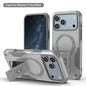 iPhone 17/Air 16/15/14 Pro Max Magnetic Case with Stand & Wireless Charging