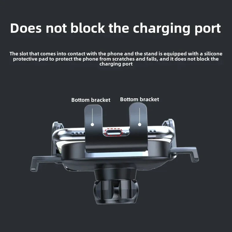 Universal Compact Car Mount for Smartphones