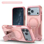 iPhone 17/Air 16/15/14 Pro Max Magnetic Case with Stand & Wireless Charging