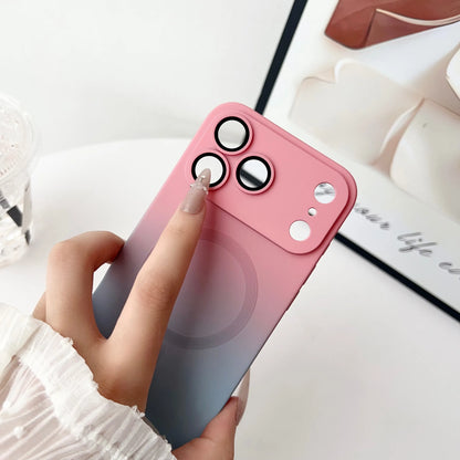 Luxury Gradient Magnetic Case for iPhone 11-17 Pro Max & Plus - Precision Lens Cover