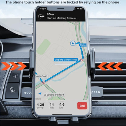 Universal Compact Car Mount for Smartphones