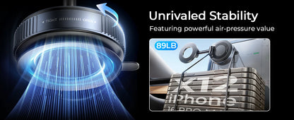 MagSafe Car Mount – Magnetic Suction Phone Holder