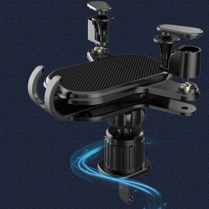 Universal 360° Car Phone Holder with Vent Hook | Anti-Slip, Stable Mount for All Smartphones