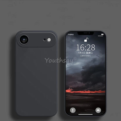 iPhone 17 Air Liquid Silicone Case, Anti-drop TPU Cover