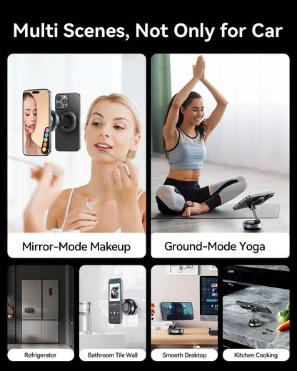 MagSafe Car Mount – Magnetic Suction Phone Holder