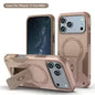 iPhone 17/Air 16/15/14 Pro Max Magnetic Case with Stand & Wireless Charging
