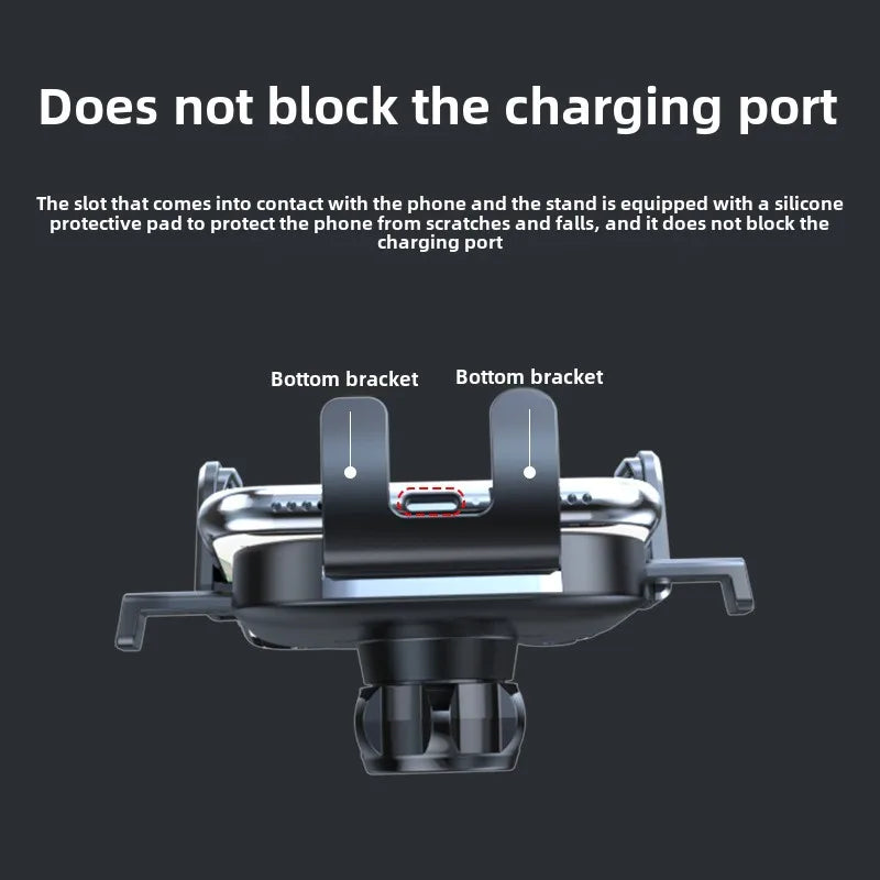 Universal Compact Car Mount for Smartphones