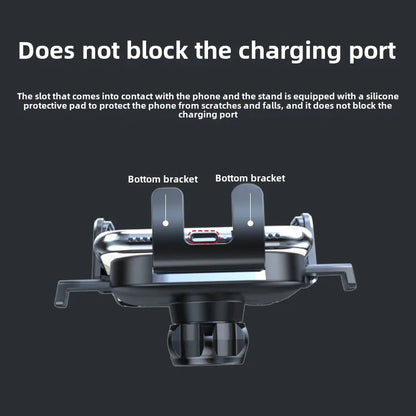 Universal Compact Car Mount for Smartphones