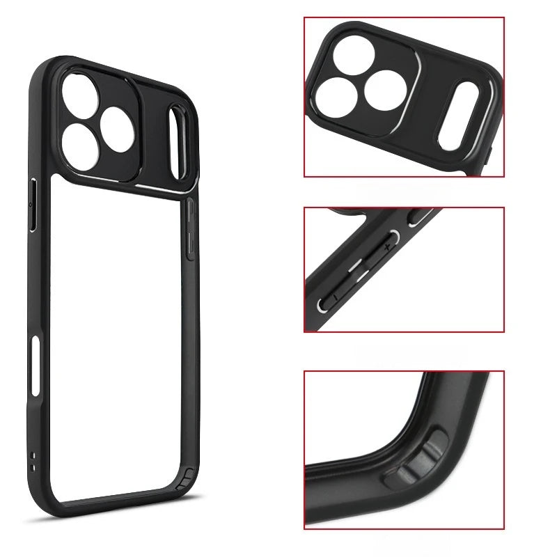 iPhone 17 Series Shockproof Case – Compatible with 17 / 17 Air / 17 Pro / 17 Pro Max