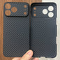 Real 600D Aramid Carbon Fiber Case for iPhone 17 Models